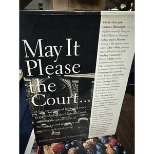 May It Please the Court: Transcripts of 23 Live Recordings Landmark Cases - Tape